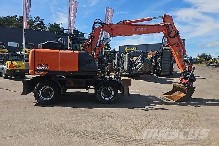 Hitachi ZX 140W-6 Hjulgravere