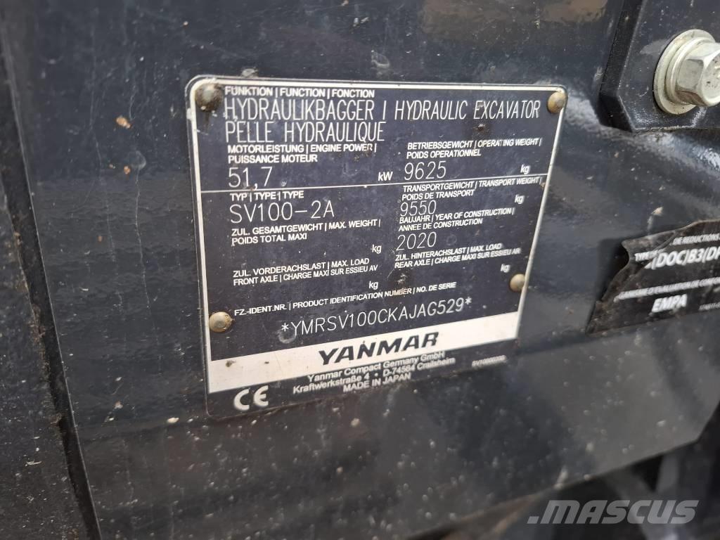 Yanmar SV 100-2A Midigravere 7 - 12t