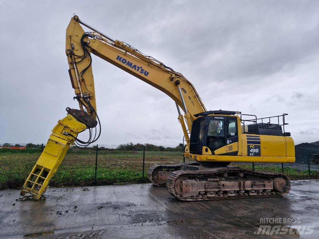 Komatsu PC 490 - 10 Gravemaskiner for riving