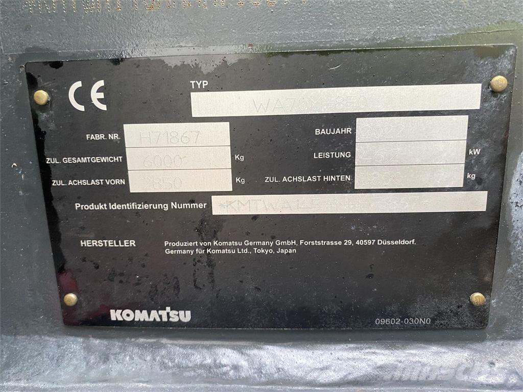 Komatsu WA70M-8EO Kompaktlaster