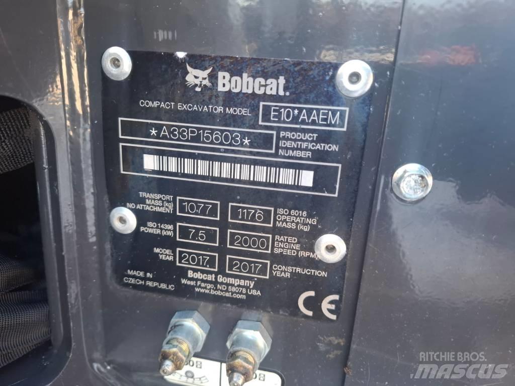 Bobcat E 10 Minigravere <7t