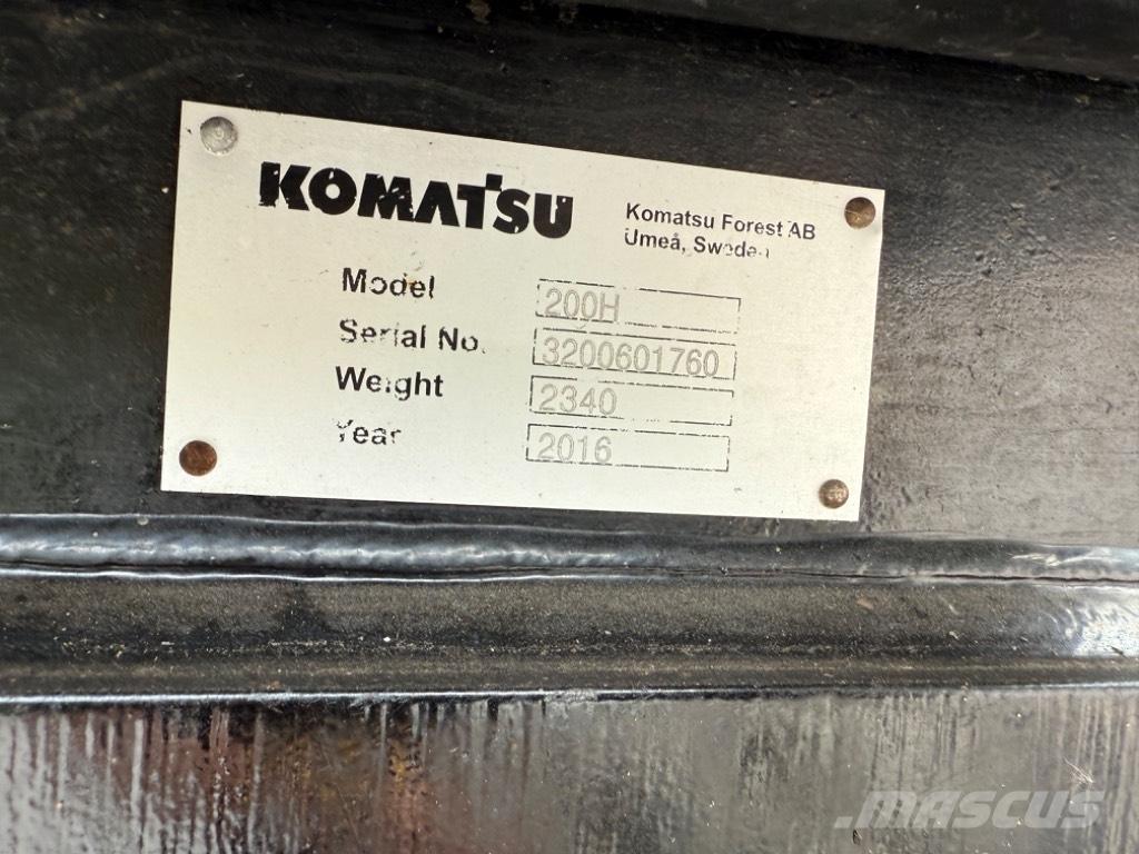 Komatsu 901 Hogstmaskiner