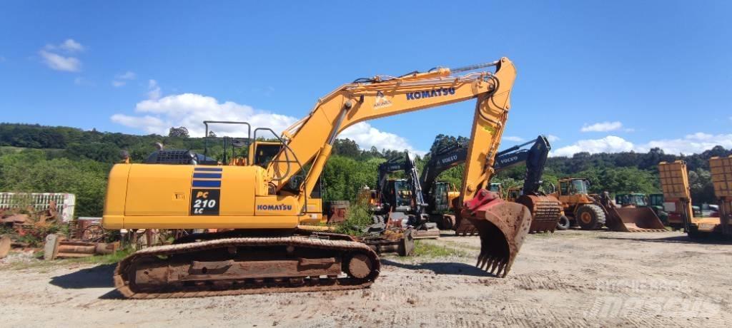 Komatsu PC 210 LC-10 Beltegraver