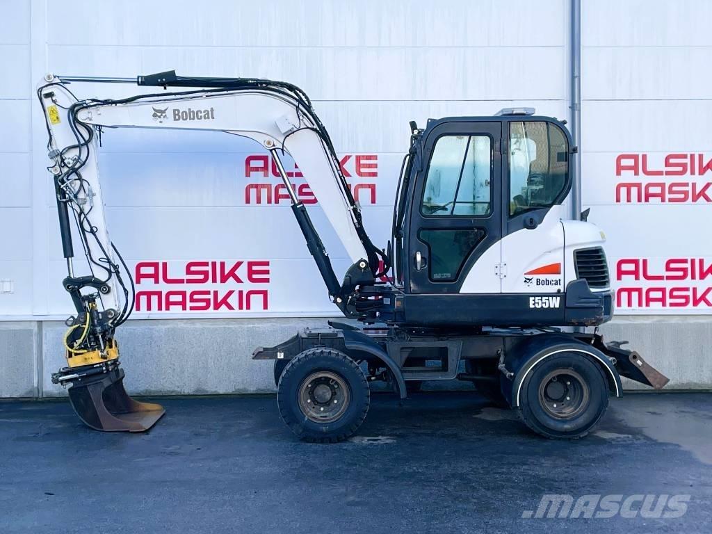 Bobcat E 55 W Hjulgravere