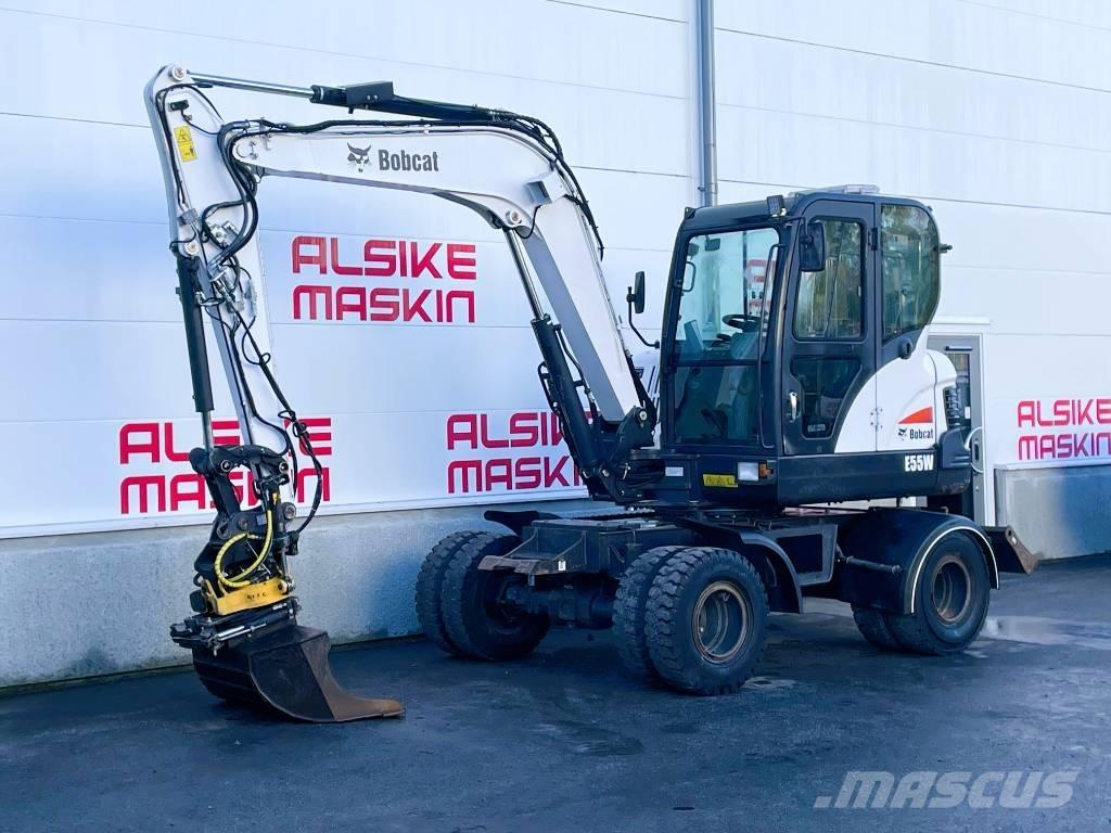 Bobcat E 55 W Hjulgravere