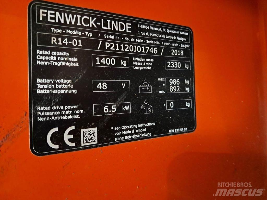 Linde R14-01 Skyvemasttruck