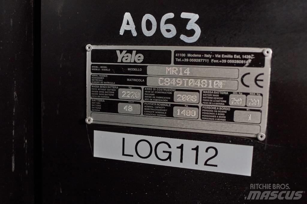 Yale MR14 Elektriske trucker