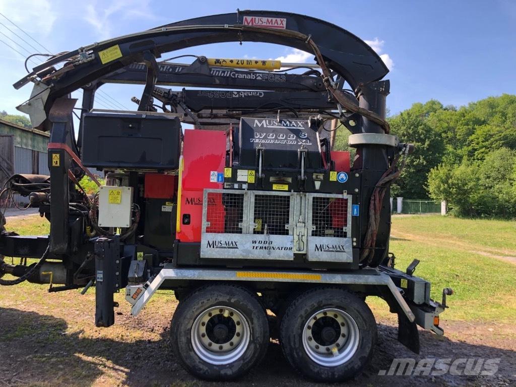 Mus-Max WT8XLZ Fliskuttere