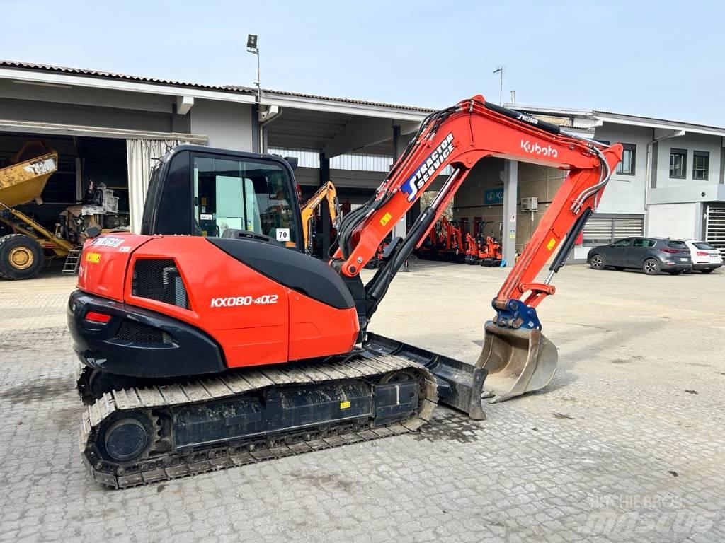 Kubota KX 80-4 Midigravere 7 - 12t
