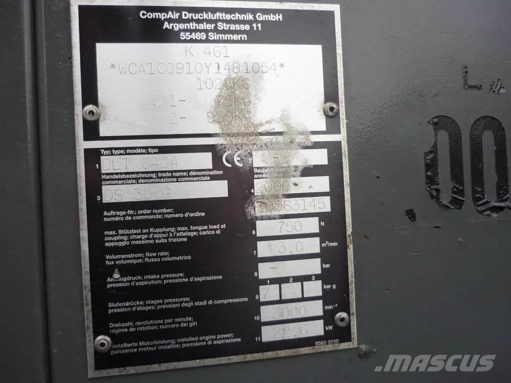 Compair DS 30G Kompressorer