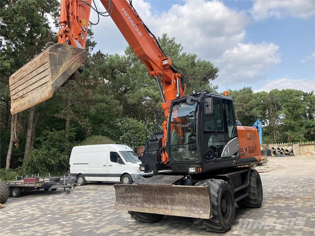 Hitachi ZX 140 W-5 Hjulgravere