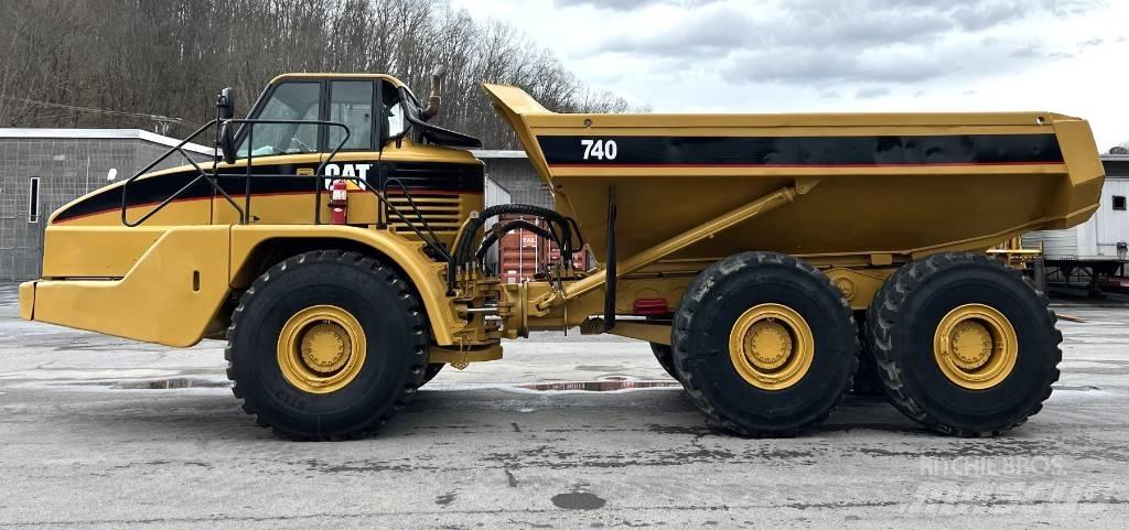 CAT 740 Rammestyrte Dumpere