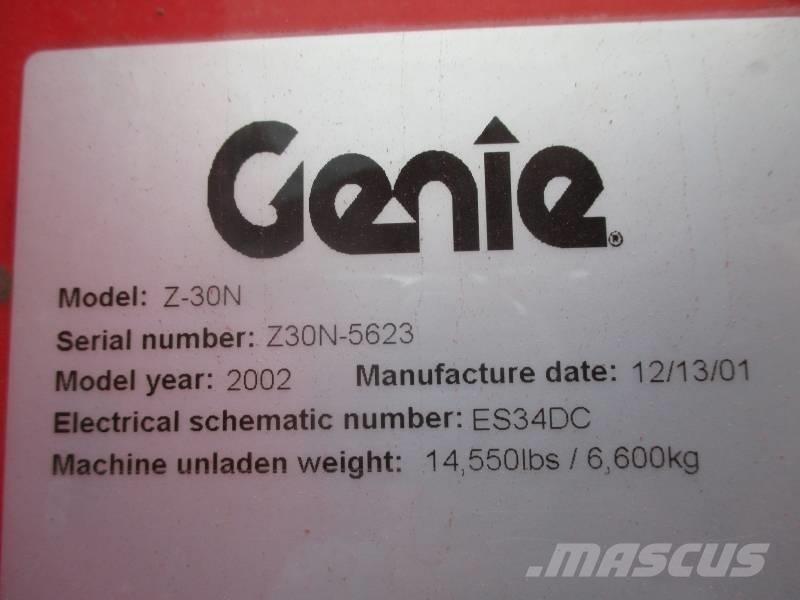 Genie Z 30 Leddede bomlifter