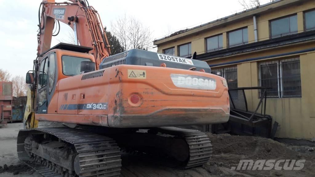 Doosan DX 340 LC Beltegraver