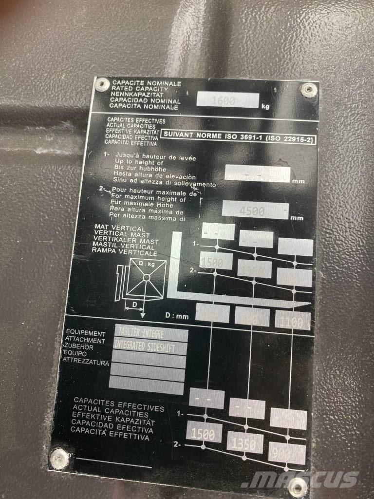 Manitou ME 316 Elektriske trucker