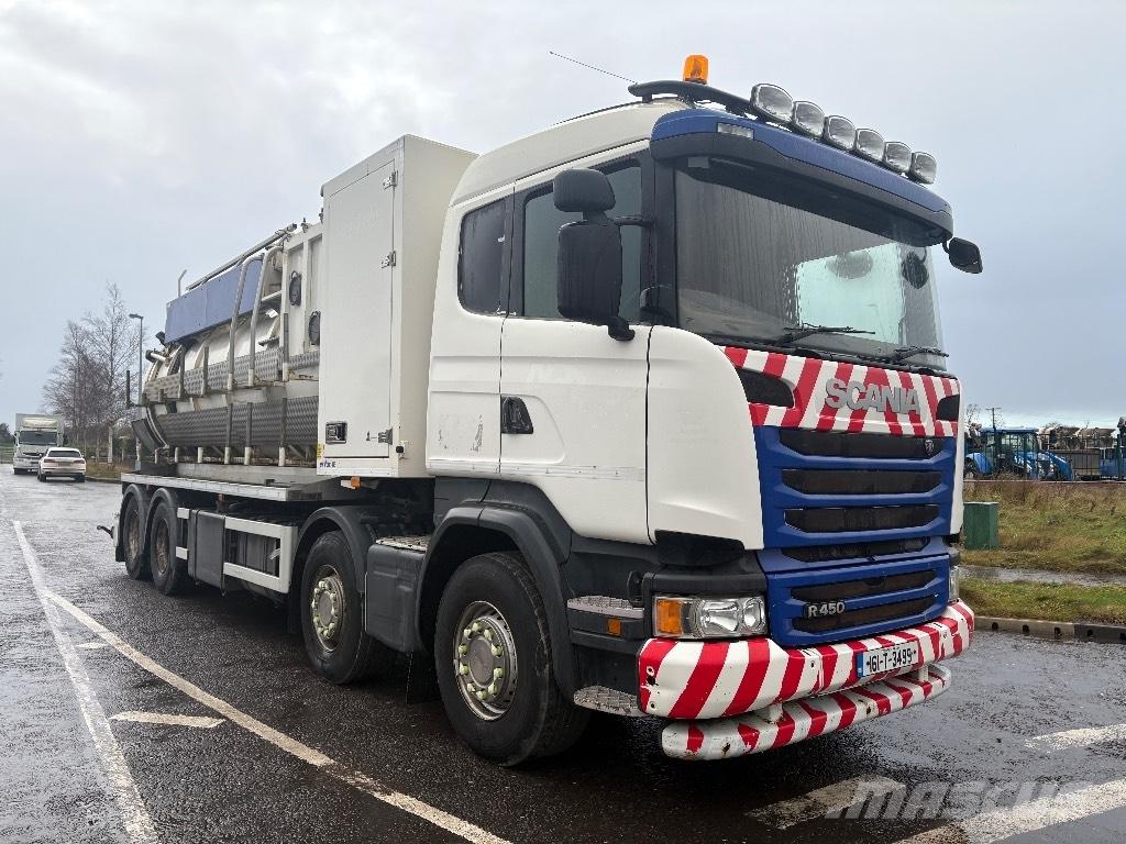Scania R 450 Slamsugere