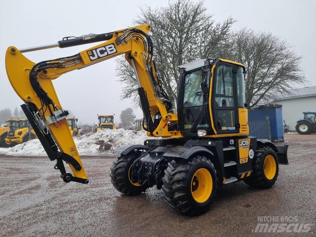 JCB Hydradig 110W Hjulgravere