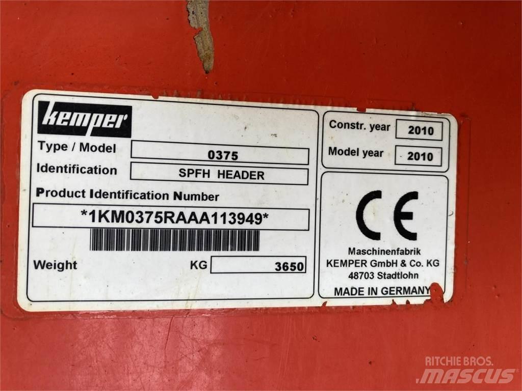 Kemper 375 Skurtresker tilbehør