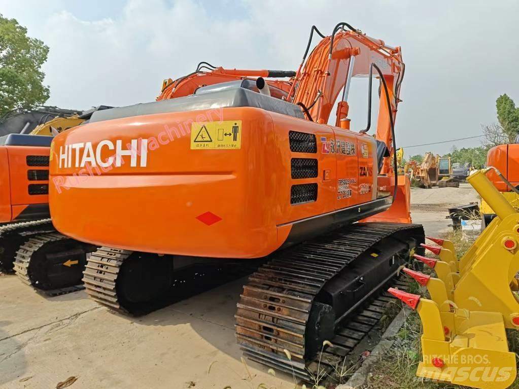 Hitachi ZX 200 Beltegraver