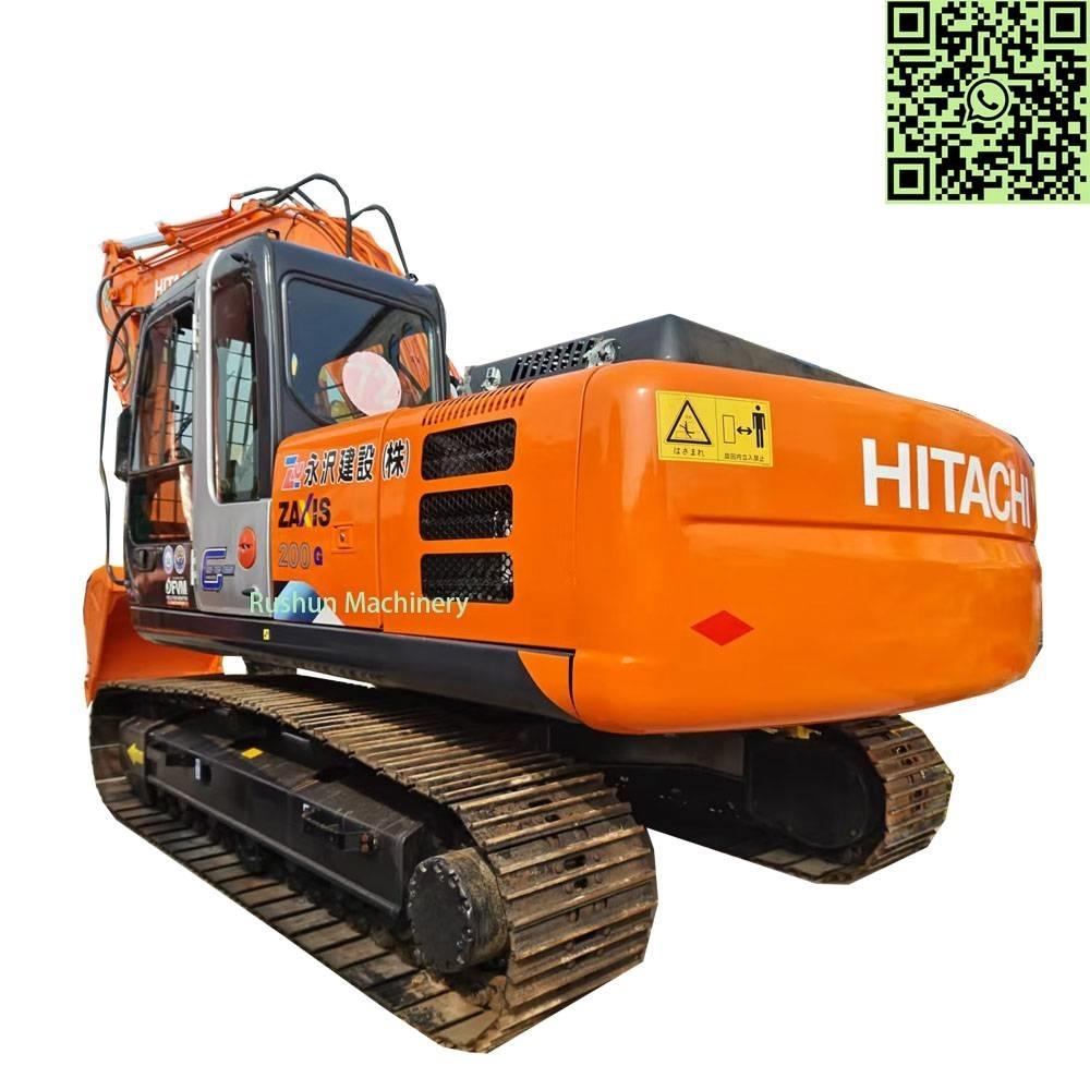 Hitachi ZX 200 Beltegraver