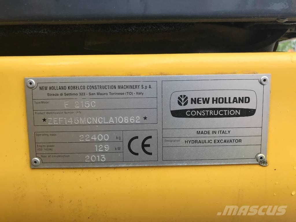New Holland E 215 C Beltegraver