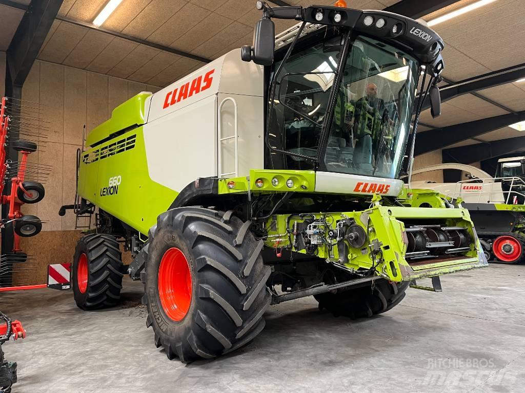 CLAAS LEXION 660 Skurtreskere