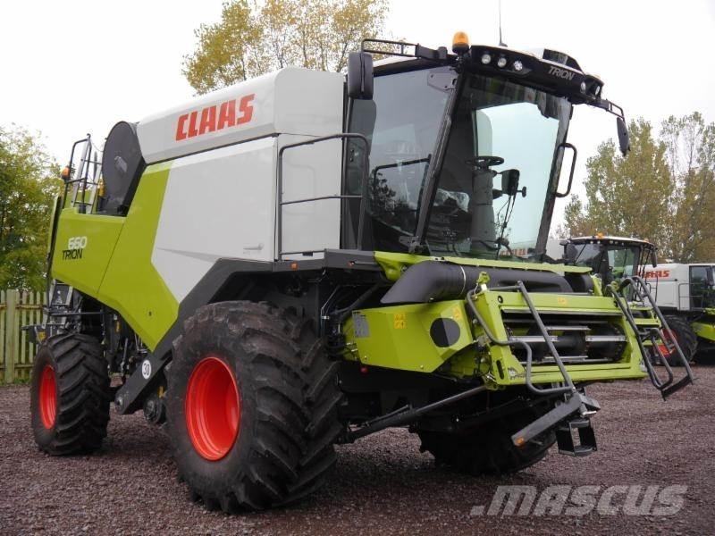 CLAAS TRION 660 Skurtreskere