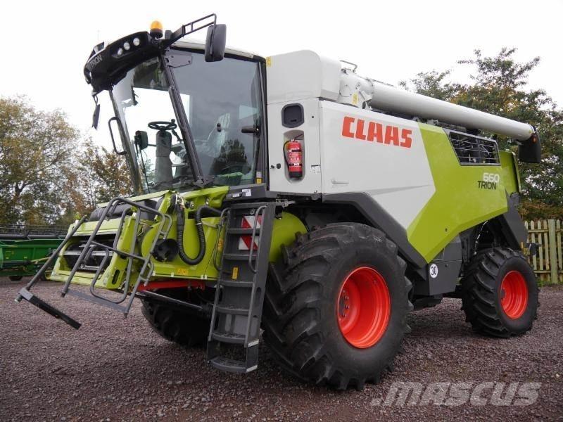 CLAAS TRION 660 Skurtreskere