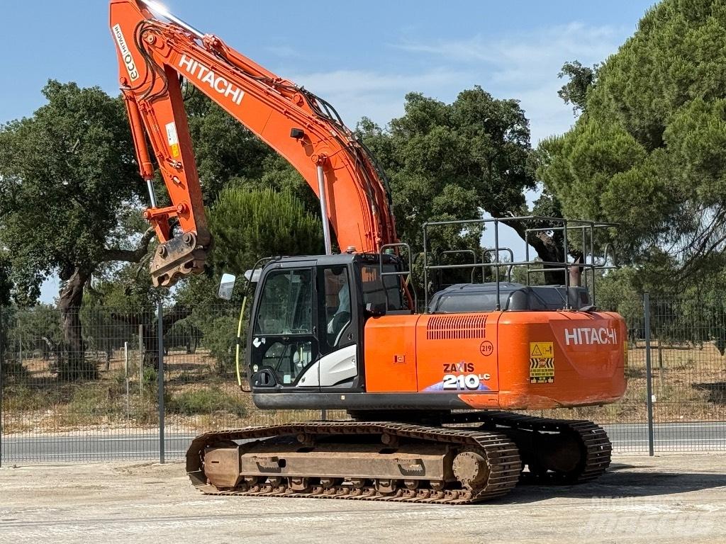 Hitachi ZX 210 LC-6 Beltegraver