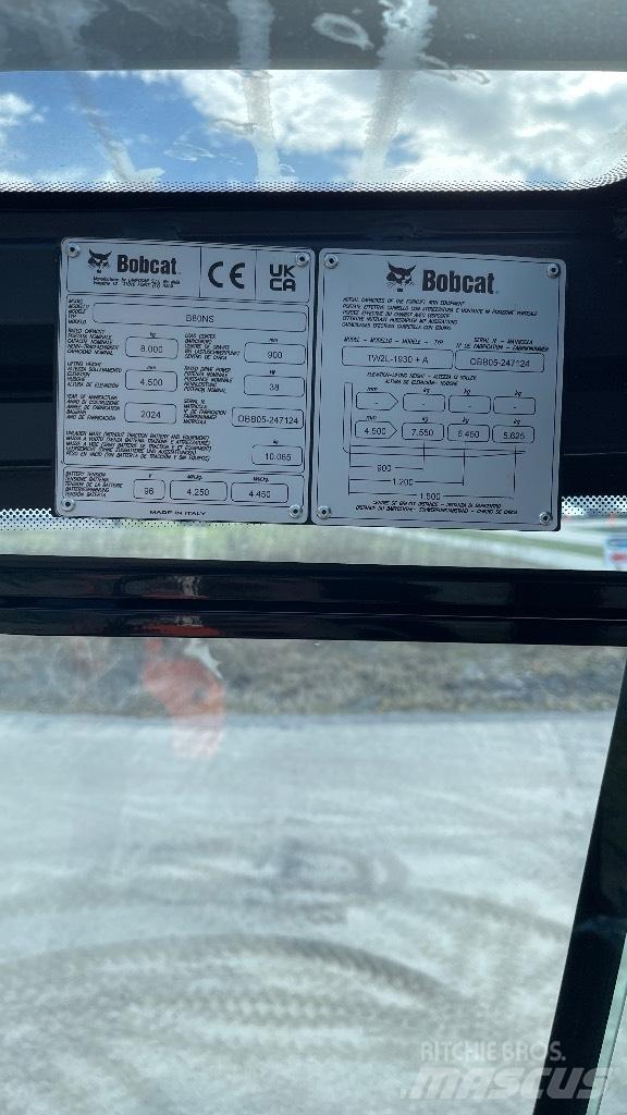 Bobcat B80NS Elektriske trucker