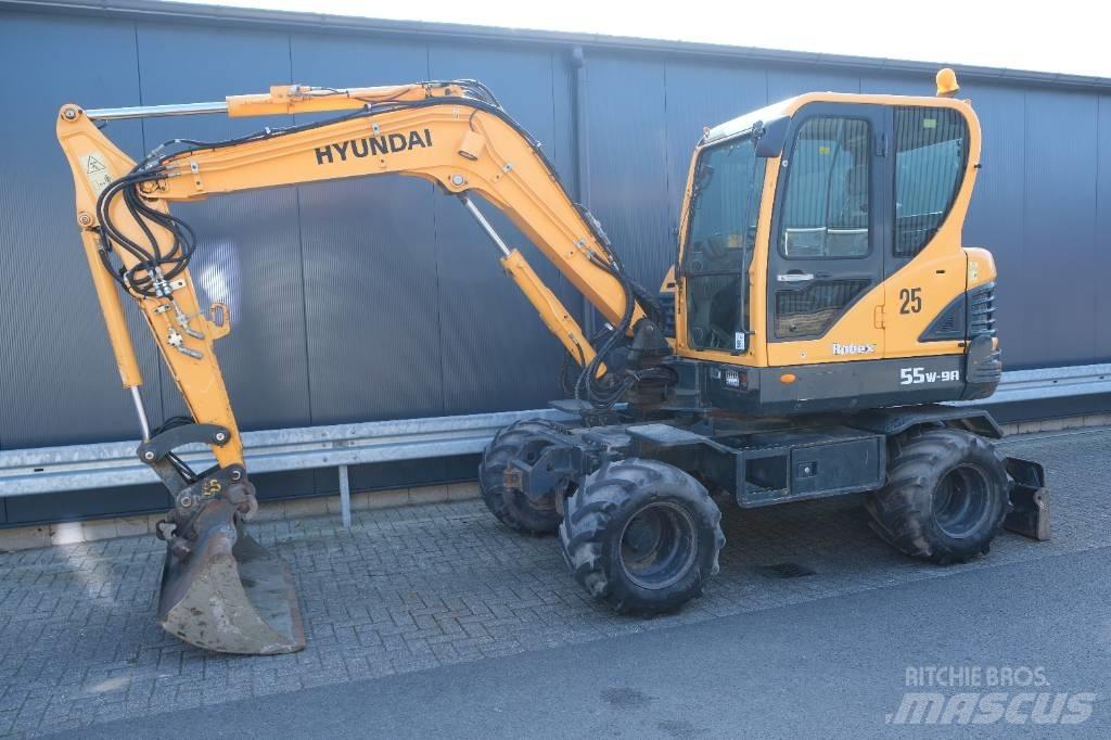  Robex 55W-9A Hjulgravere