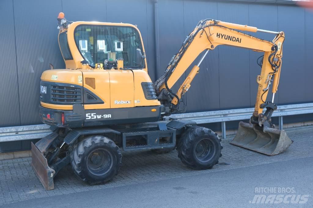  Robex 55W-9A Hjulgravere