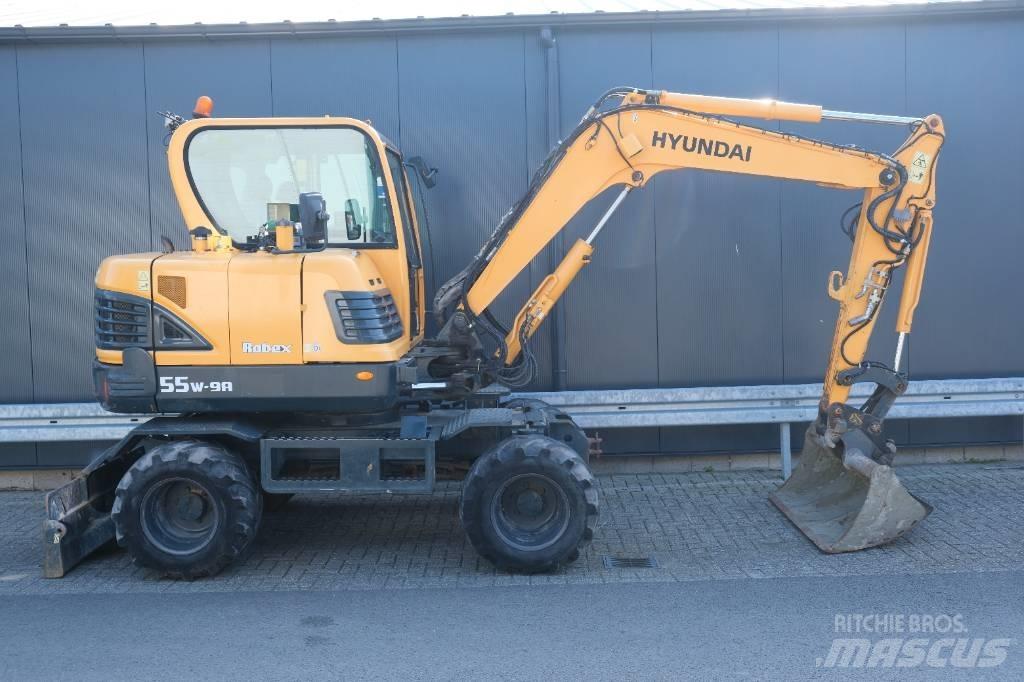  Robex 55W-9A Hjulgravere