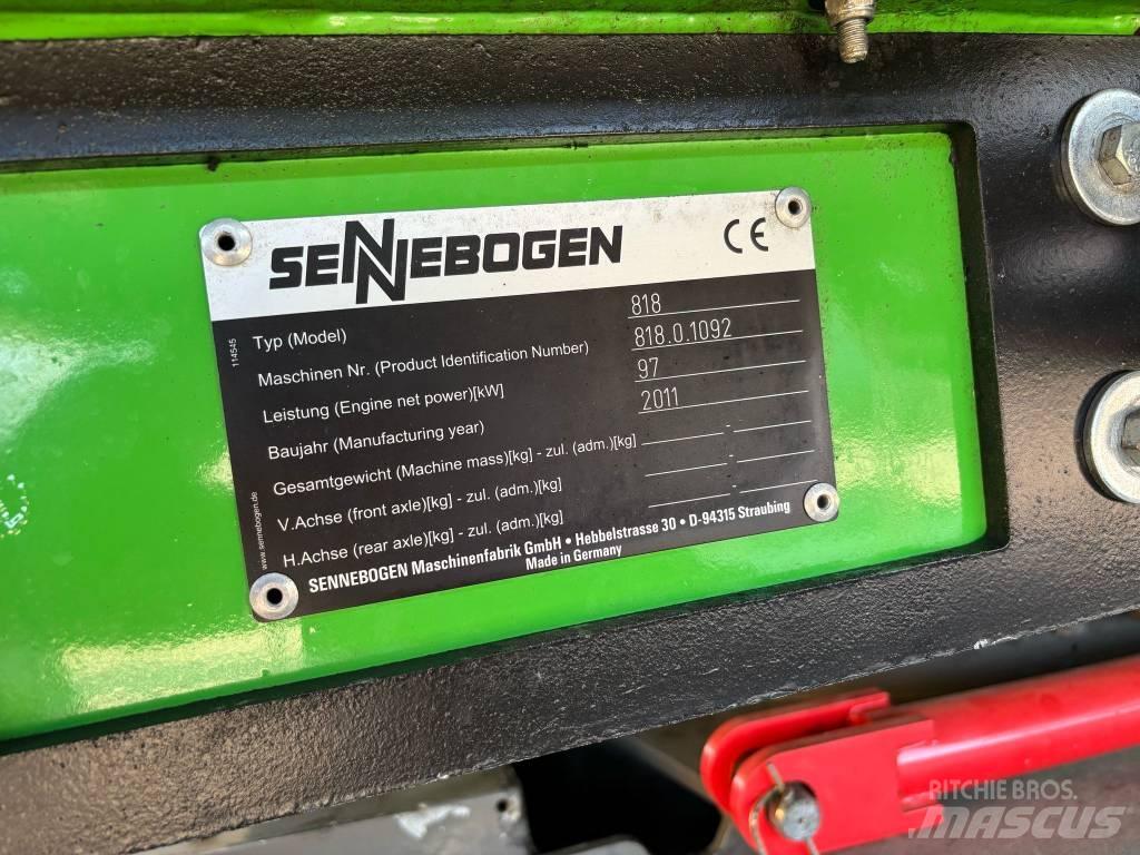 Sennebogen 818 Gravemaskiner for avfallshåndtering