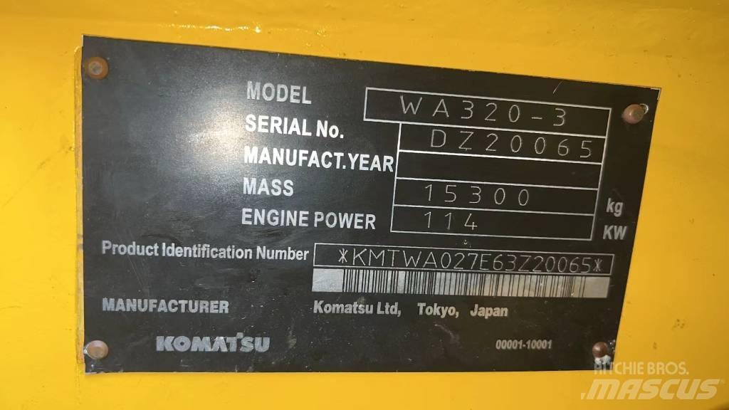 Komatsu WA320-3 Hjullastere