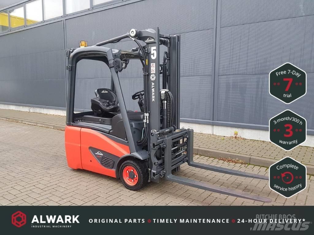 Linde E16C Elektriske trucker