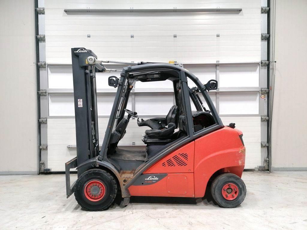 Linde H35T-02 Propan trucker