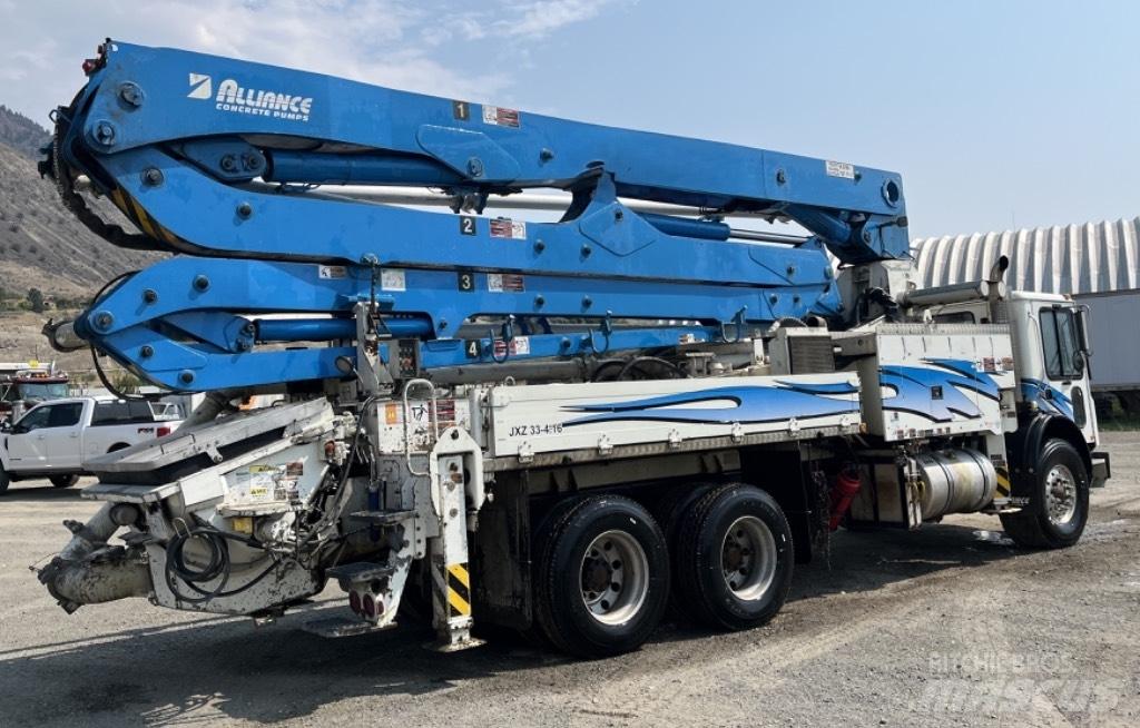 Alliance 33M Betongpumpe biler