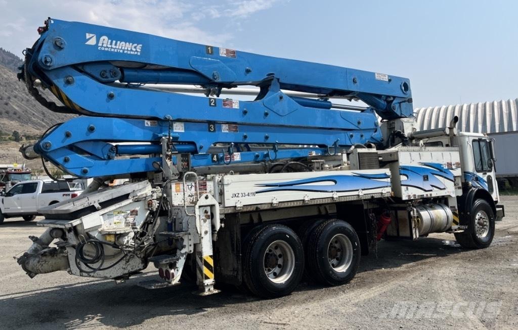 Alliance 33M (#1029) Betongpumpe biler