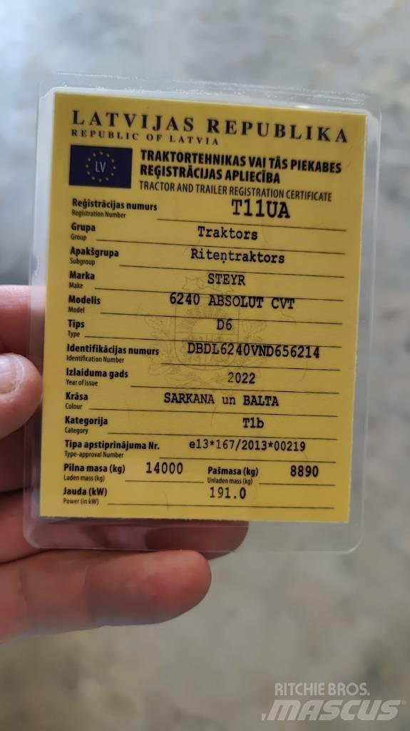  Styre 6240 Traktorer