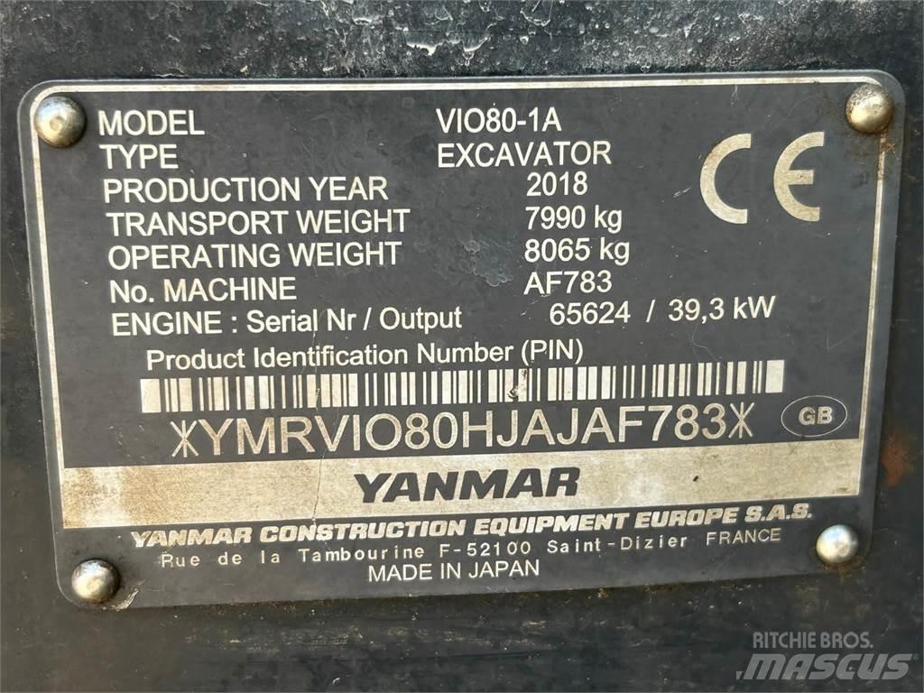 Yanmar Vio 80-1A Midigravere 7 - 12t