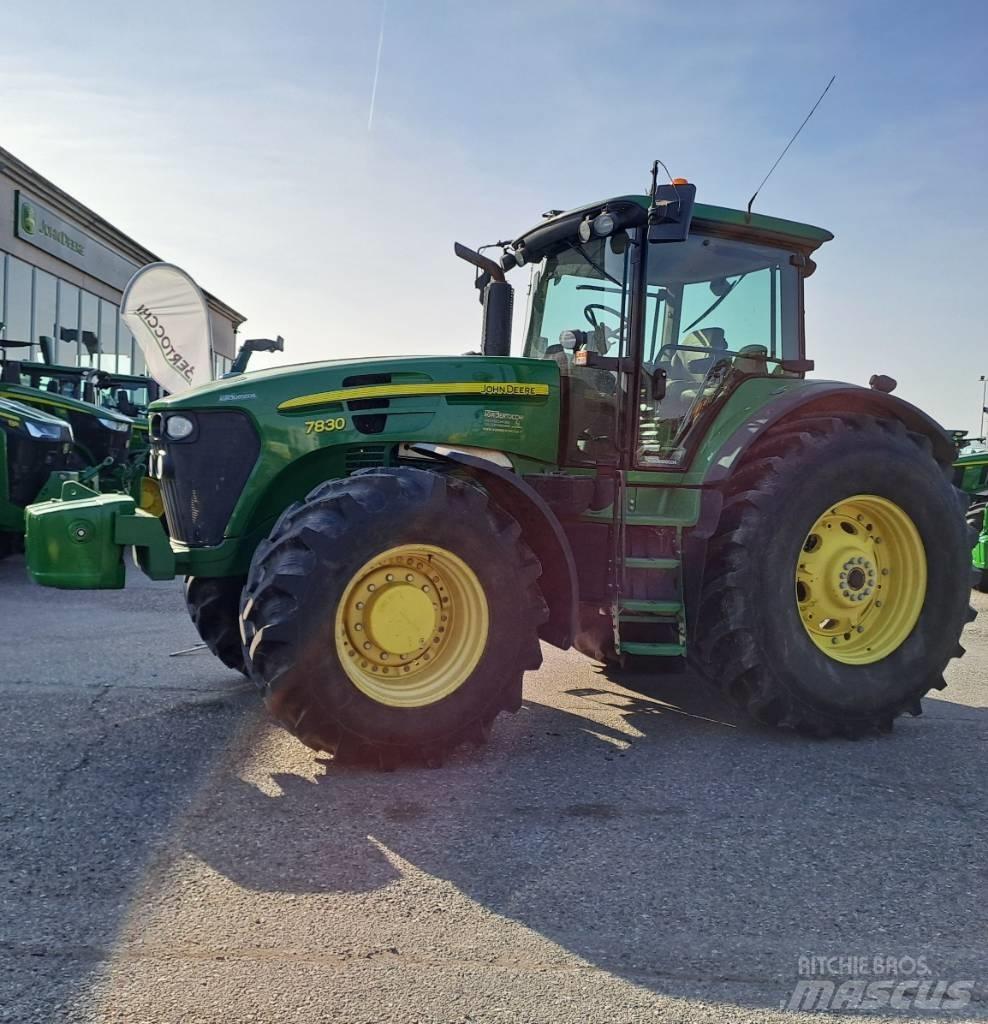 John Deere 7830 Traktorer