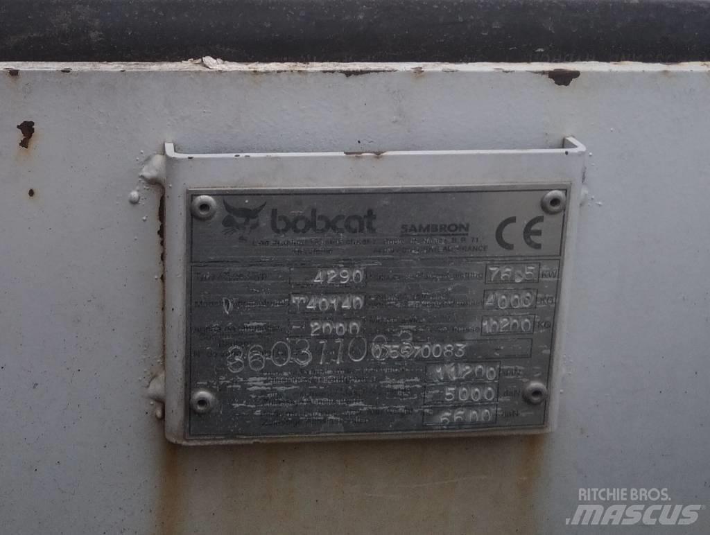 Bobcat T 40140 Horisontal borerigg utstyr