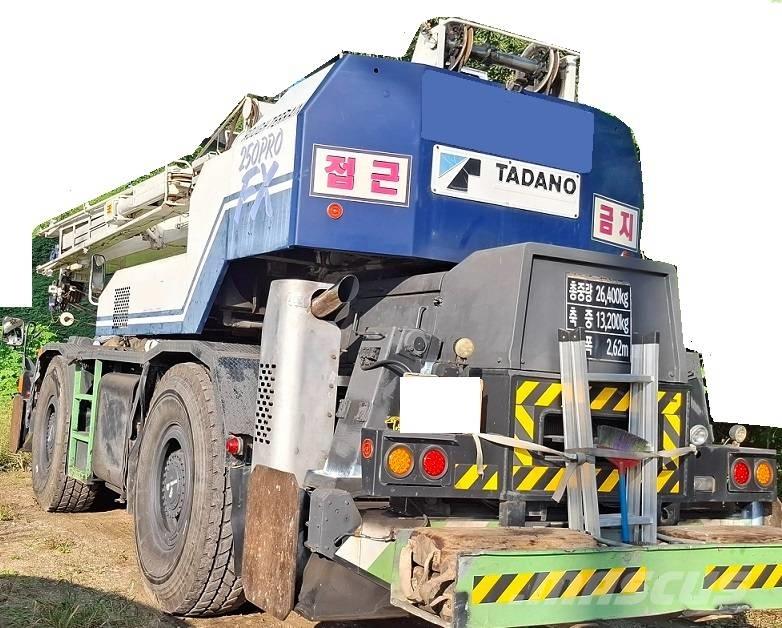 Tadano TR 250 M Røff terreng kraner