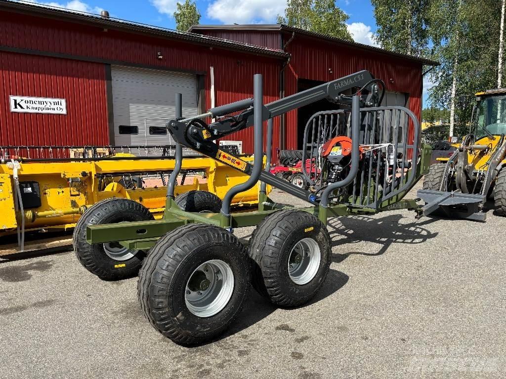Farma T7 ja C 5.1D Tømmerhengere