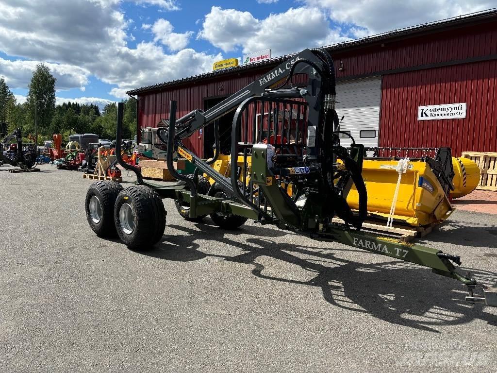 Farma T7 ja C 5.1D Tømmerhengere