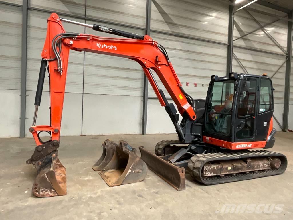 Kubota KX 080-4 A Midigravere 7 - 12t