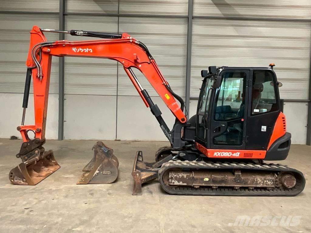 Kubota KX 080-4 A Midigravere 7 - 12t