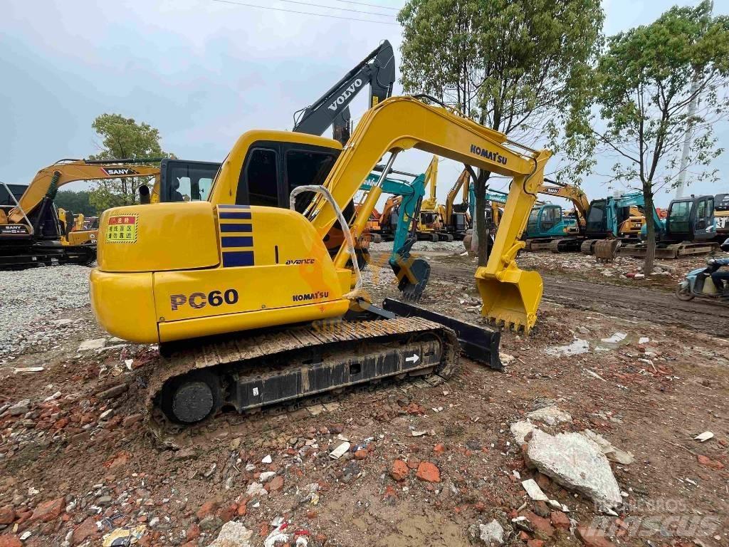 Komatsu PC 60 Minigravere <7t