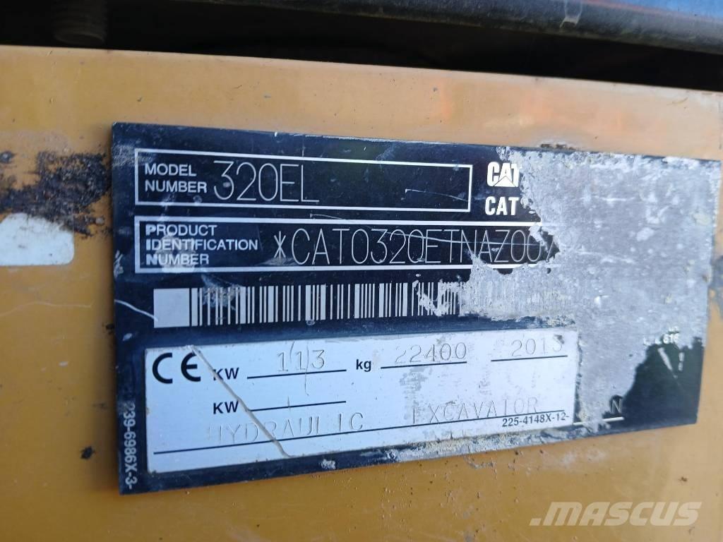 CAT 320EL Beltegraver